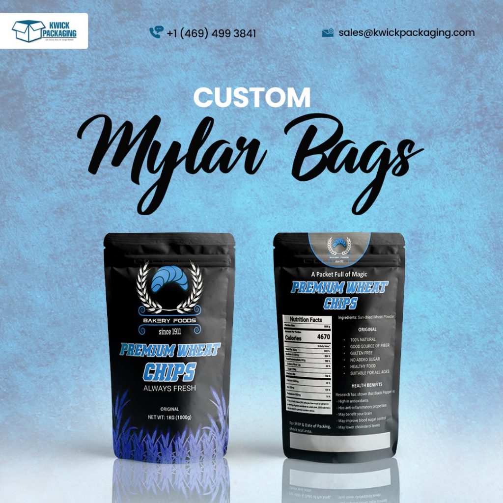 custom-mylar-bags - Kwick Packaging