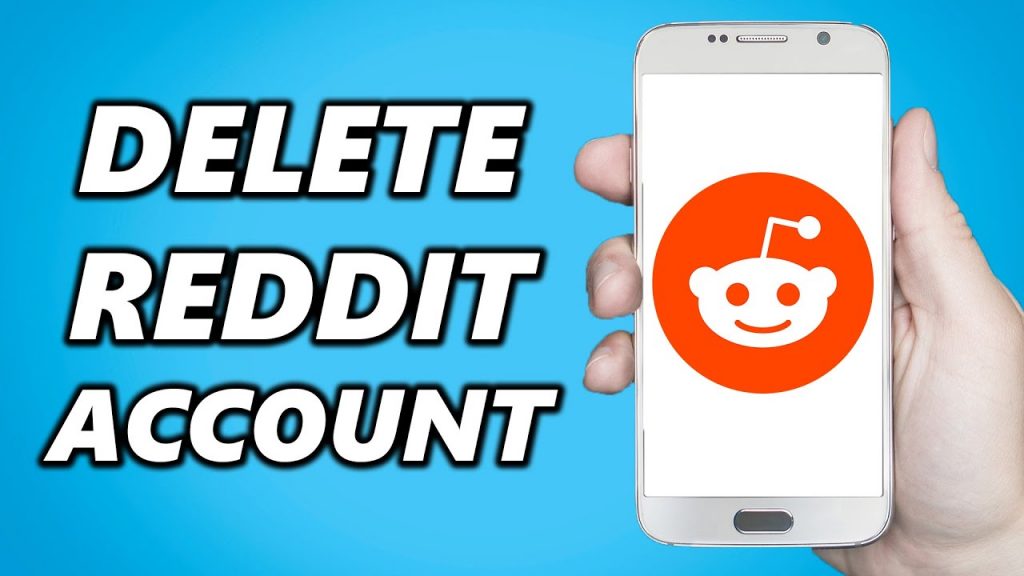 delete reddit account link